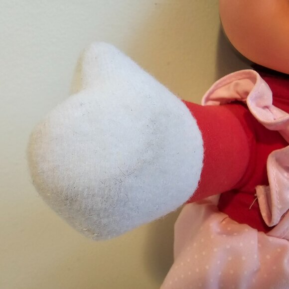 Mattel Disney Minnie Mouse Learn To Dress Rubber Face Doll Pink Vintage 14" - Picture 4 of 14